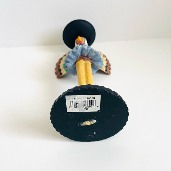 Turkey Figurine Taper Candle Holder Whimsy
Thanksgiving Decor - Picture 7 of 9